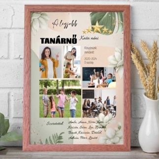 A legjobb tanárnő ballagási fotókollázs | MyPrintPix