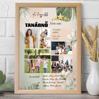A legjobb tanárnő ballagási fotókollázs | MyPrintPix