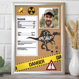 Apasaurus apák napi fotókollázs | MyPrintPix