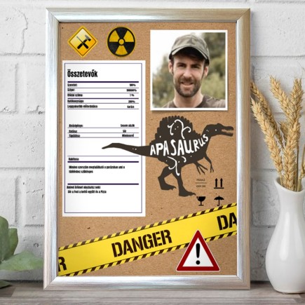 Apasaurus apák napi fotókollázs | MyPrintPix