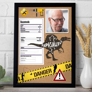 Papasaurus apák napi fotókollázs | MyPrintPix