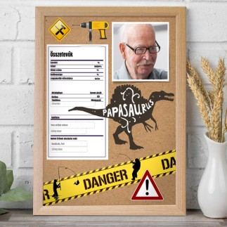Papasaurus apák napi fotókollázs | MyPrintPix