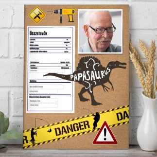 Papasaurus apák napi fotókollázs | MyPrintPix