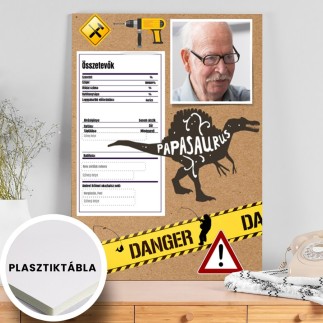 Papasaurus apák napi fotókollázs | MyPrintPix