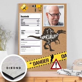 Papasaurus apák napi fotókollázs | MyPrintPix