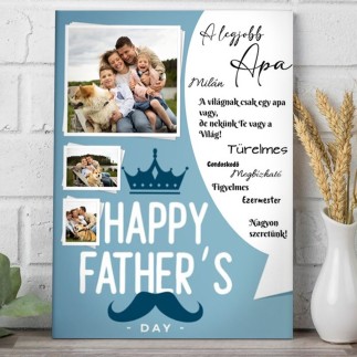 A legjobb- Papa apák napi fotókollázs | MyPrintPix