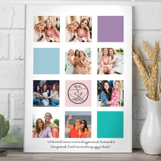 Köszöntő - Friends baráti fotókollázs | MyPrintPix