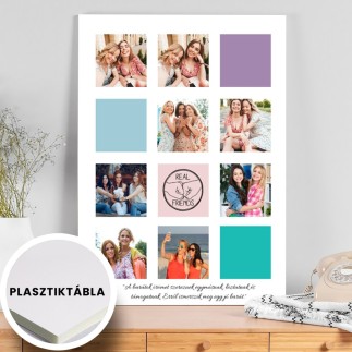Köszöntő - Friends baráti fotókollázs | MyPrintPix