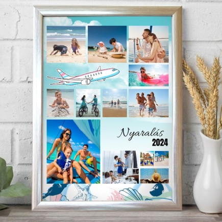 Utazás utazós fotókollázs | MyPrintPix