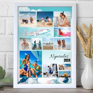 Utazás utazós fotókollázs | MyPrintPix
