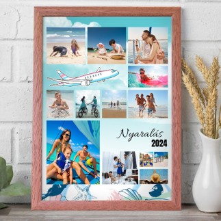Utazás utazós fotókollázs | MyPrintPix