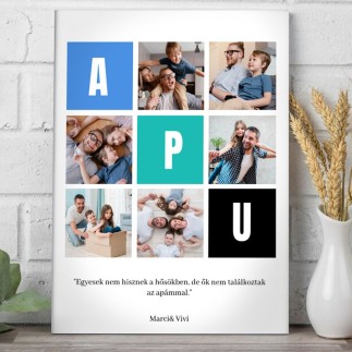 Apu apák napi fotókollázs | MyPrintPix