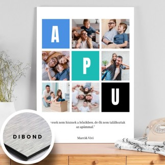 Apu apák napi fotókollázs | MyPrintPix