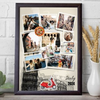 Italy utazós fotókollázs | MyPrintPix