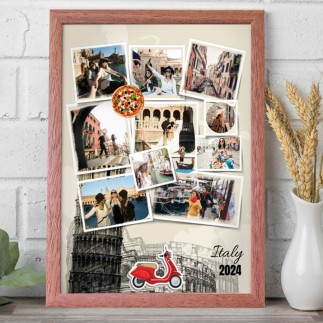 Italy utazós fotókollázs | MyPrintPix