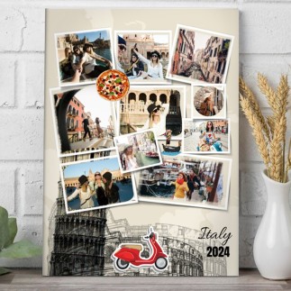 Italy utazós fotókollázs | MyPrintPix