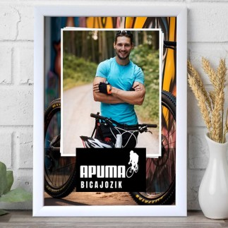 Apuma-biciklizik apák napi fotókollázs | MyPrintPix
