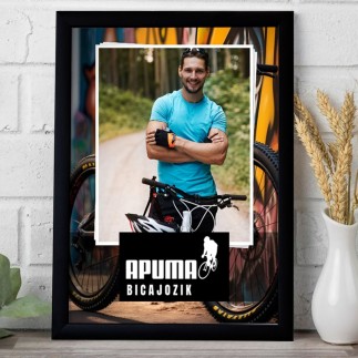 Apuma-biciklizik apák napi fotókollázs | MyPrintPix