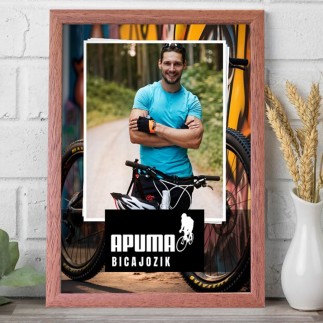 Apuma-biciklizik apák napi fotókollázs | MyPrintPix