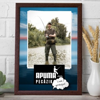 Apuma-horgászik apák napi fotókollázs | MyPrintPix