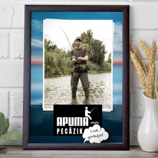 Apuma-horgászik apák napi fotókollázs | MyPrintPix