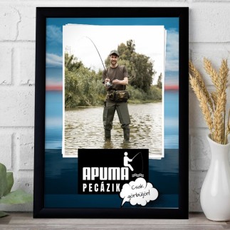 Apuma-horgászik apák napi fotókollázs | MyPrintPix