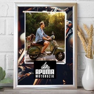 Apuma-motorozik apák napi fotókollázs | MyPrintPix