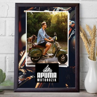 Apuma-motorozik apák napi fotókollázs | MyPrintPix