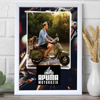 Apuma-motorozik apák napi fotókollázs | MyPrintPix