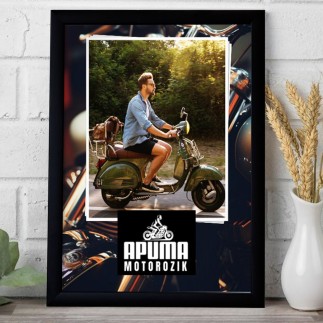 Apuma-motorozik apák napi fotókollázs | MyPrintPix