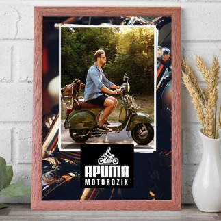 Apuma-motorozik apák napi fotókollázs | MyPrintPix