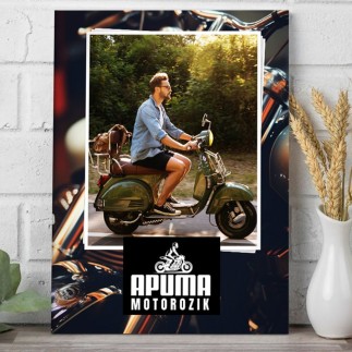 Apuma-motorozik apák napi fotókollázs | MyPrintPix