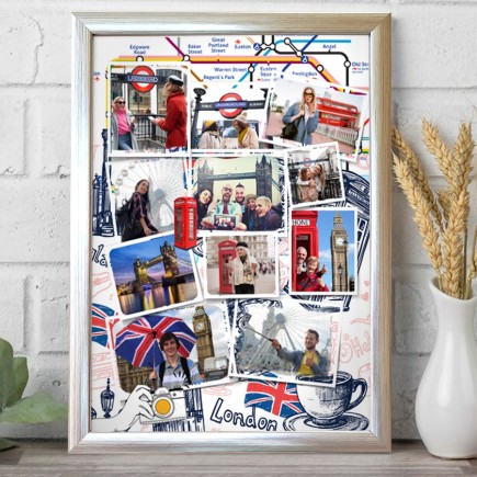 England utazós fotókollázs | MyPrintPix