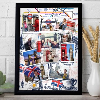 England utazós fotókollázs | MyPrintPix