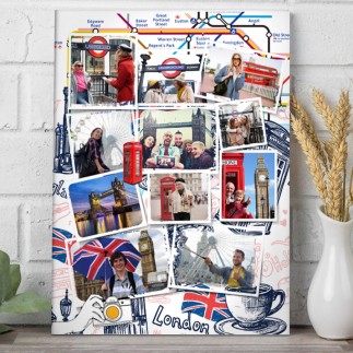 England utazós fotókollázs | MyPrintPix