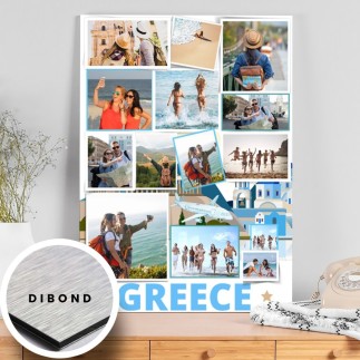 Greece utazós fotókollázs | MyPrintPix