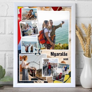 Utazunk utazós fotókollázs | MyPrintPix