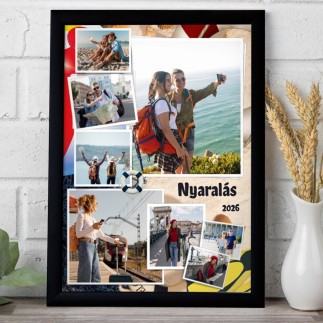Utazunk utazós fotókollázs | MyPrintPix