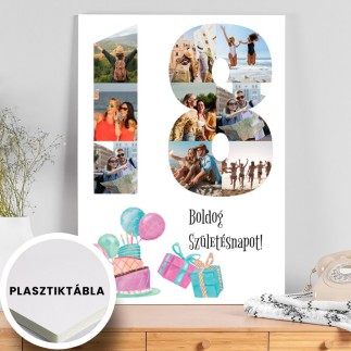 BSZ - 18 születésnapi fotókollázs | MyPrintPix