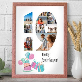 BSZ - 19 születésnapi fotókollázs | MyPrintPix