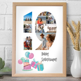 BSZ - 19 születésnapi fotókollázs | MyPrintPix