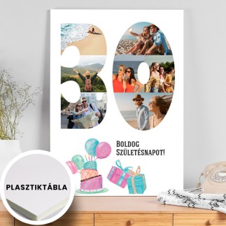 BSZ - 30 születésnapi fotókollázs | MyPrintPix