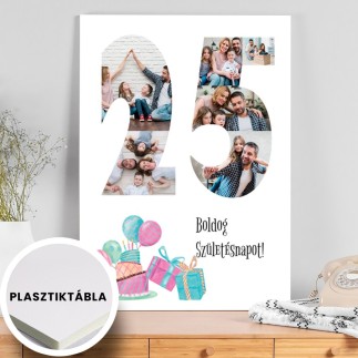 BSZ- 25 születésnapi fotókollázs | MyPrintPix