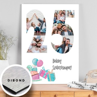 BSZ- 25 születésnapi fotókollázs | MyPrintPix