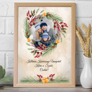 Köszöntő - Karácsonyi üdvözlet karácsonyi fotókollázs | MyPrintPix
