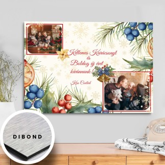 Köszöntő Karácsonyi üdvözlet karácsonyi fotókollázs | MyPrintPix