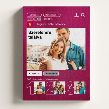 Netflix Vászonkép vászonkép fotókollázs | MyPrintPix