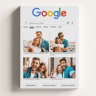 Vászonkép-Google vászonkép fotókollázs | MyPrintPix