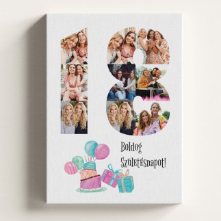 BSZ - 18 születésnapi fotókollázs | MyPrintPix