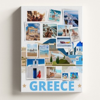 Greek utazós fotókollázs | MyPrintPix